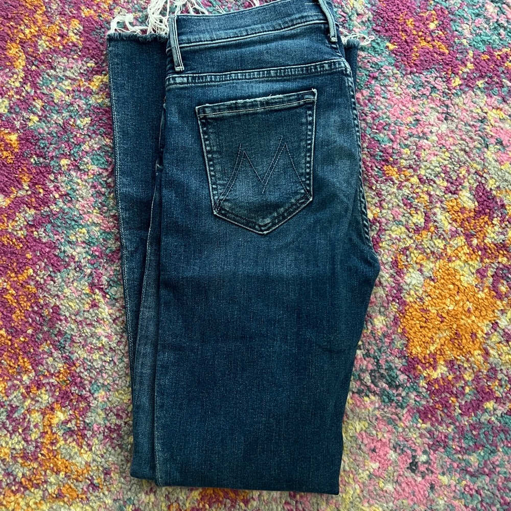MOTHER The Weekender Fray Jeans